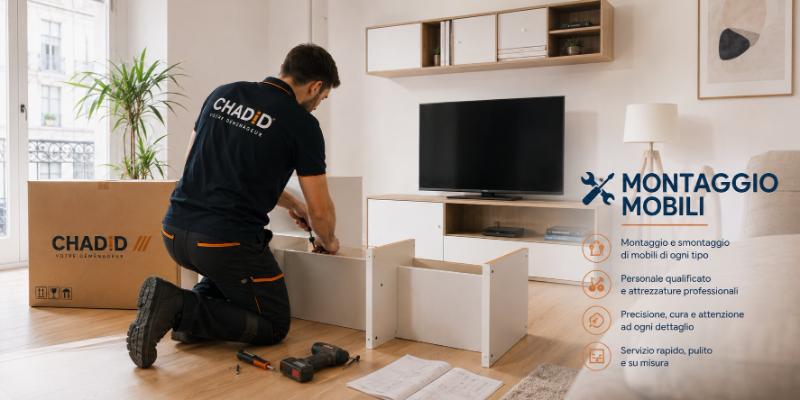 Montaggio mobili professionali Ikea e su misura a Cascina e Pisa